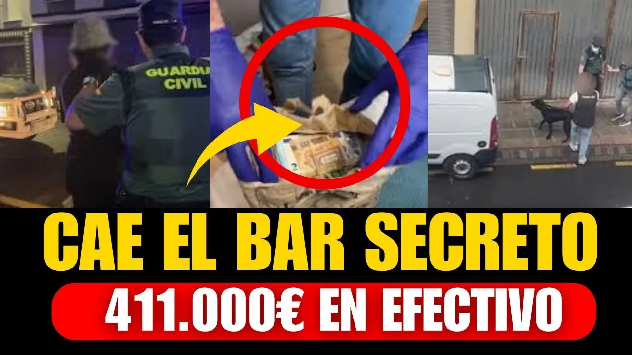 Desmantelado bar en Gallarta: trama de blanqueo, 3 detenidos y 411.000 euros incautados