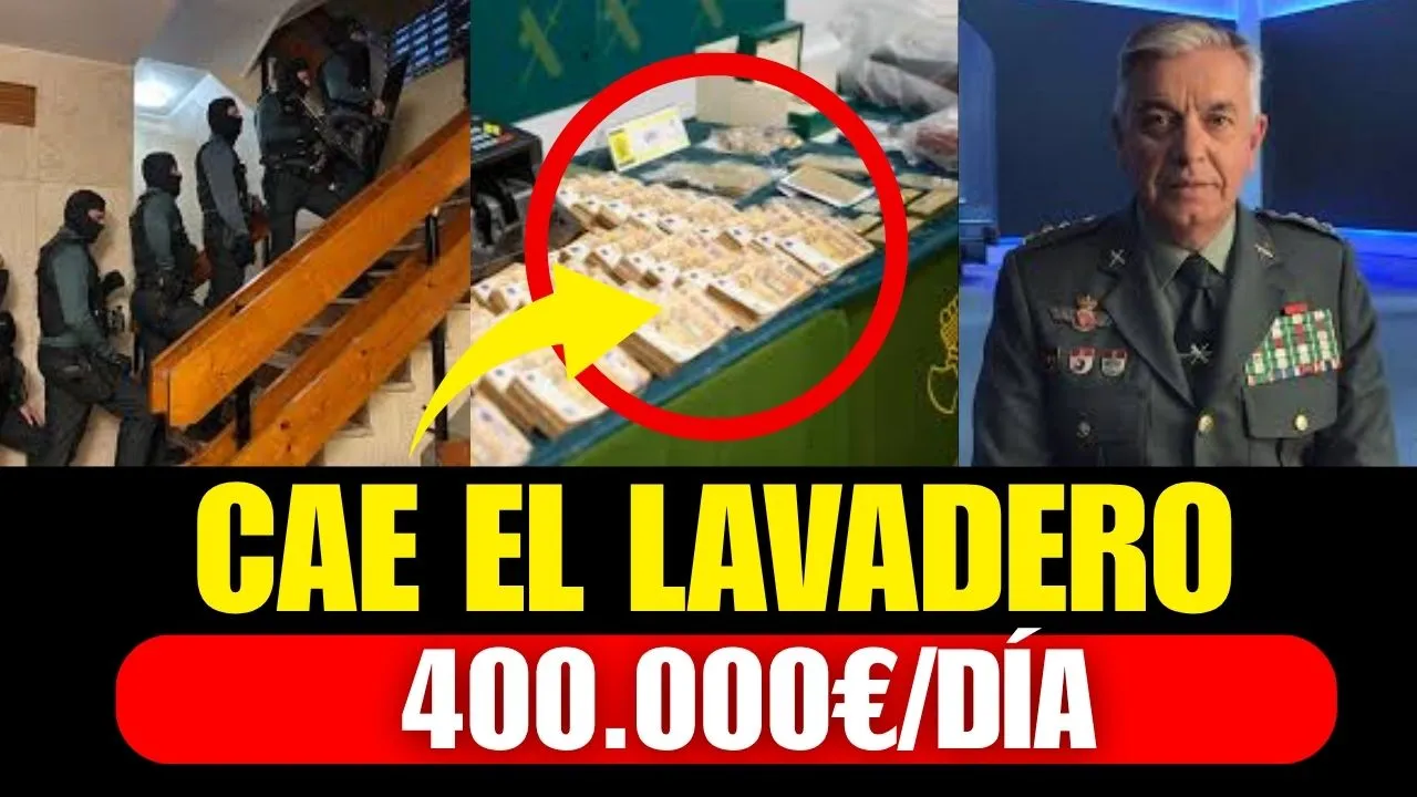 Guardia Civil desarticula dos organizaciones que blanqueaban 400.000 € al día