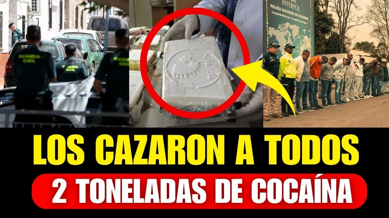 Guardia Civil incauta 2 toneladas de cocaína en Valencia: así cayó la ruta secreta del Atlántico