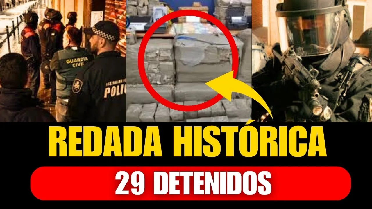 Guardia Civil incauta 2 toneladas de cocaína en Valencia: 6 narcos detenidos
