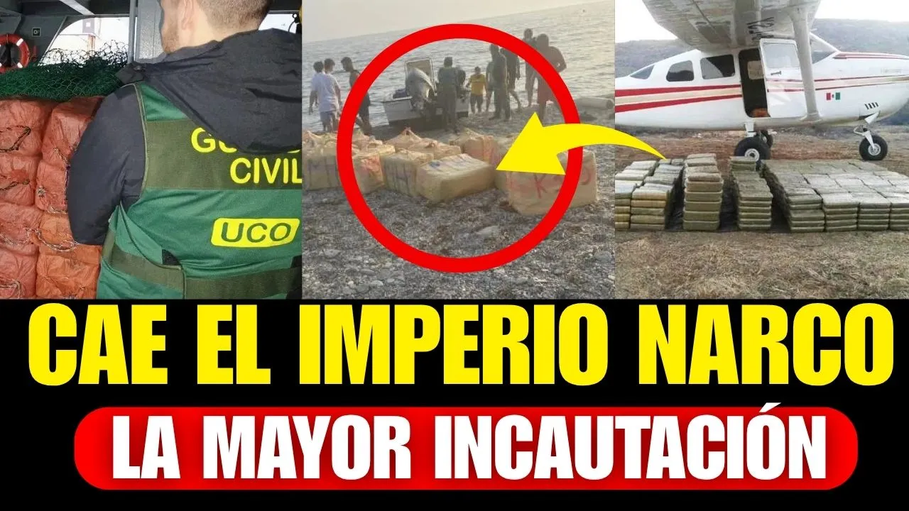 Guardia Civil da un golpe histórico al narcotráfico en Almería: detenidos y 2.500 Kg de cocaína decomisados