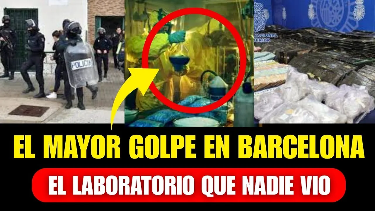 Guardia Civil Desmantela Mega Laboratorio de Cocaína en Barcelona: 17 Detenidos