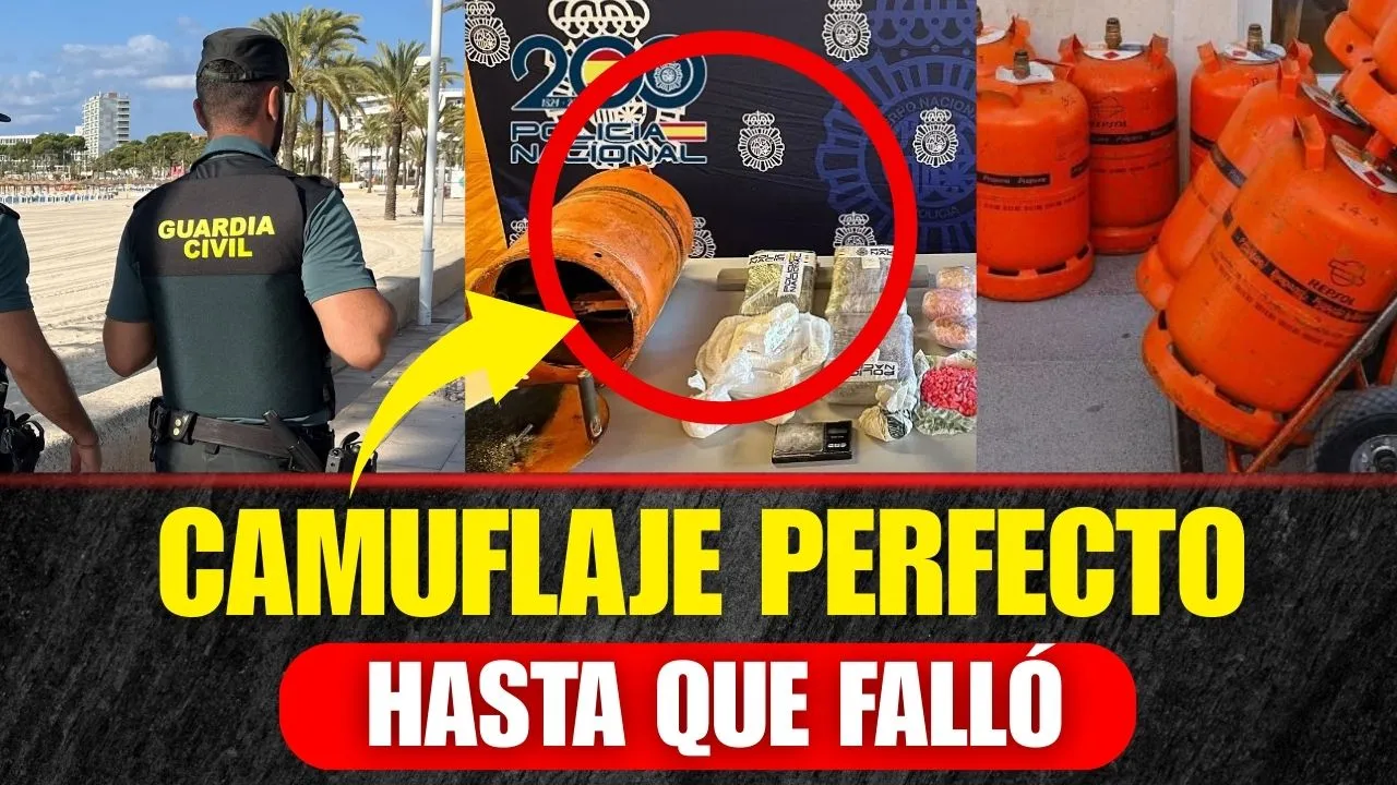 Guardia Civil descubre cocaína oculta en bombonas de butano: la operación que lo cambió todo