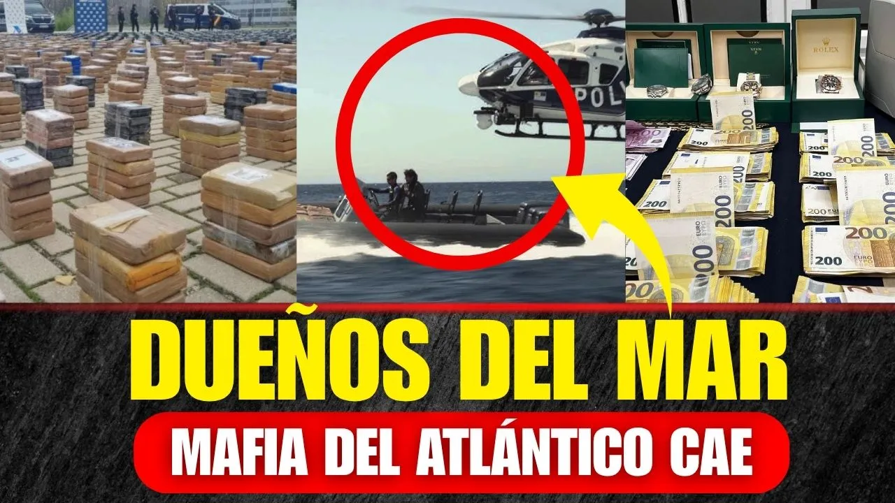 Desarticulan la mayor red de narcolanchas del Atlántico: 105 detenidos y más de 10 toneladas de cocaína incautadas