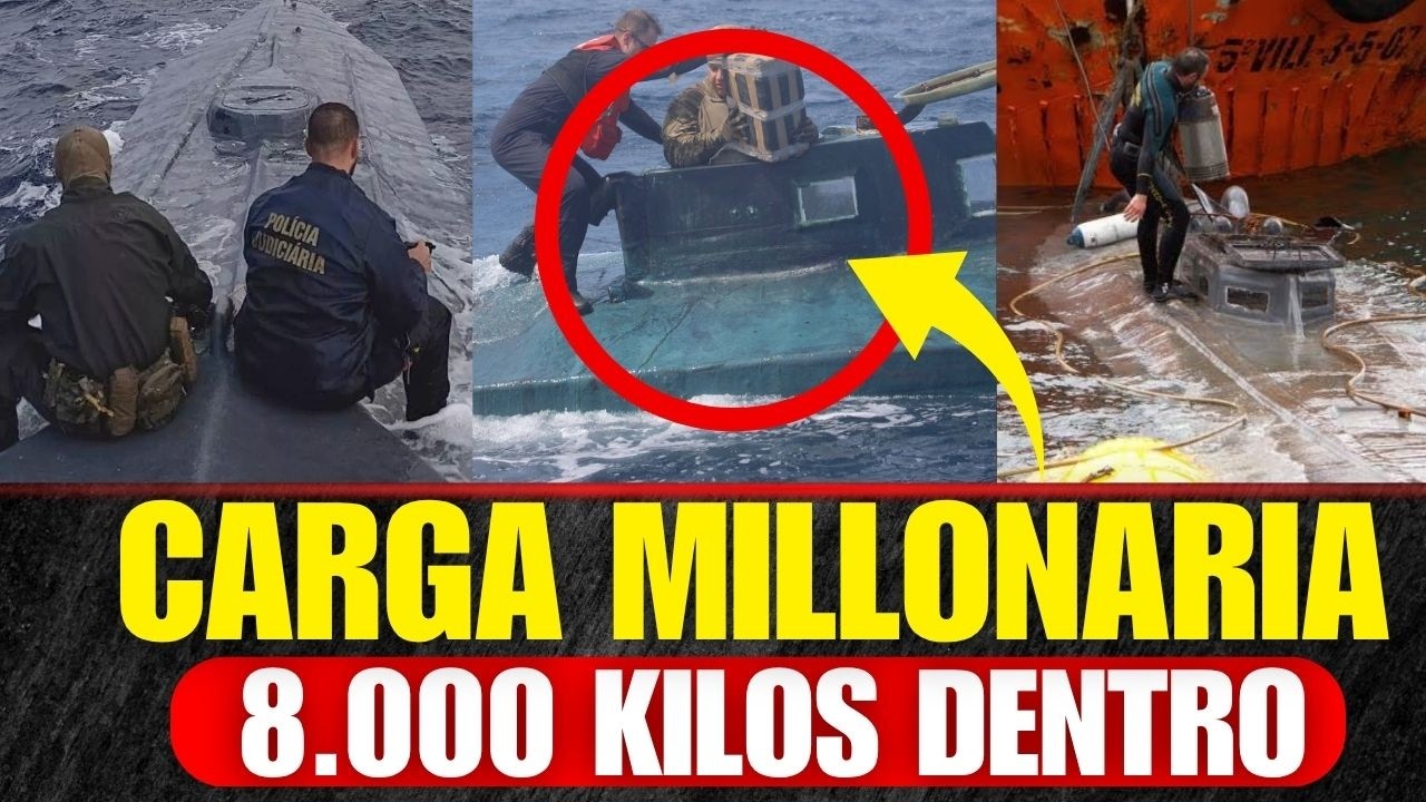 8.000 kilos de cocaína: el secreto del narcosubmarino que la Guardia Civil cazó en el Pacífico