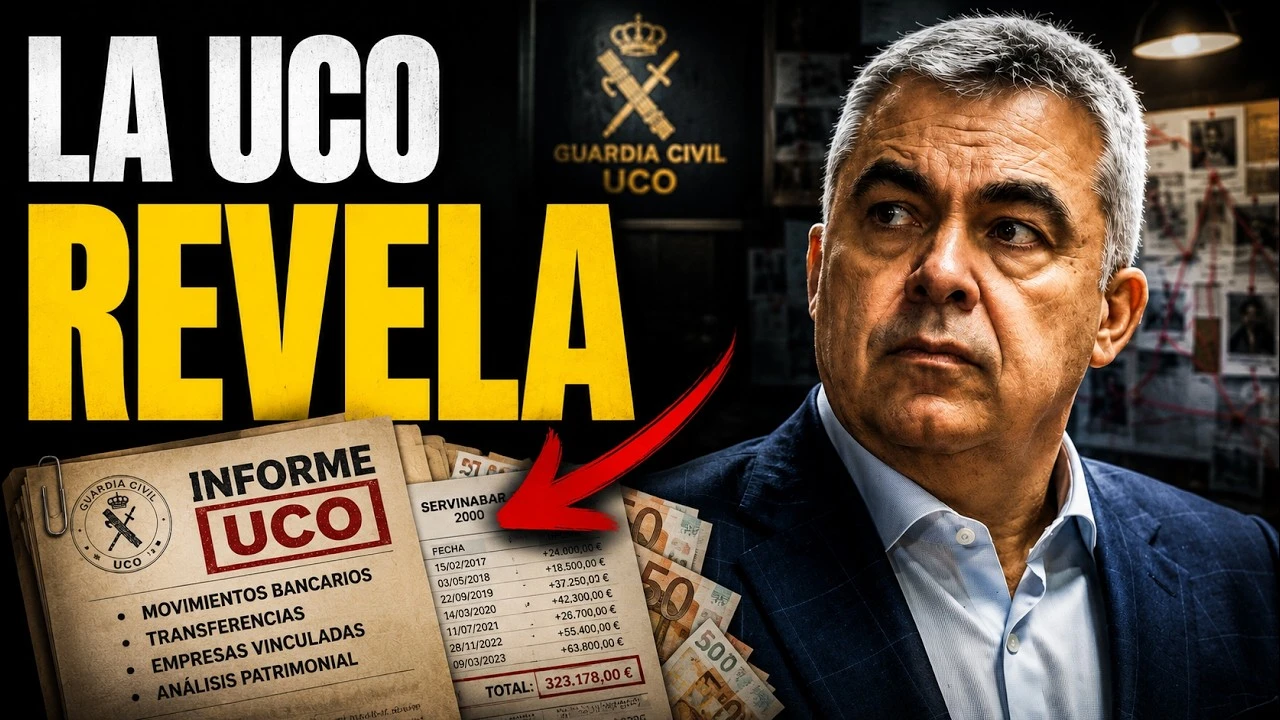 UCO: Cerdán y los 323.000 euros de Servinabar